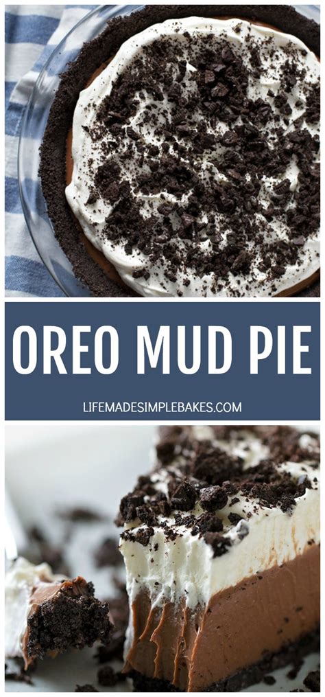 No Bake Mud Pie With Oreos Life Made Simple