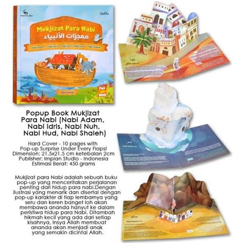 Jual Buku Pop Up Book Mukjizat Para Nabi Shopee Indonesia