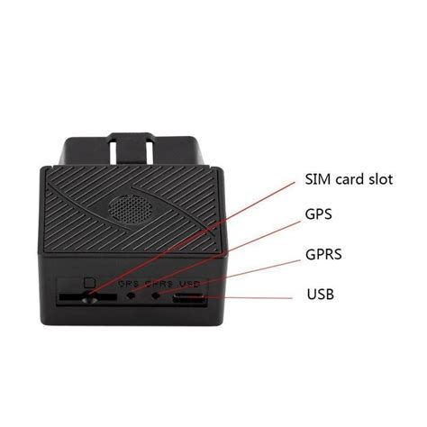 Ii Realtime Gps Tracker Pin Obd Mini Plug Play Car Gsm Obd Tracking