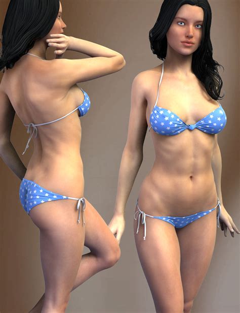 Hongyu S Bikini 2 For V6 Daz 3D