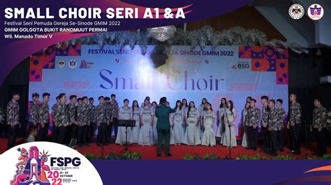 Tangan Tuhan Yang Pegang Petra Youth Choir FSPG 2022 YouTube