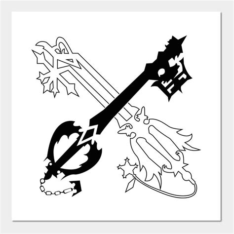 Kingdom Hearts Roxas Keyblades By Smr Store Roxas Kingdom Hearts