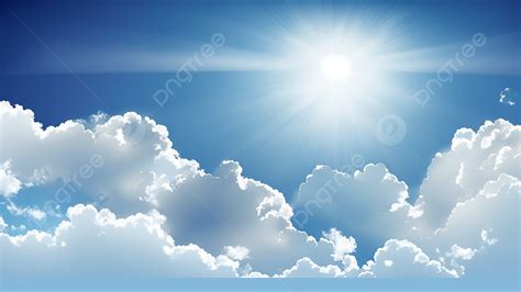 Sunny Sky Wallpaper