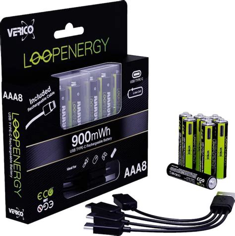 Verico Loopenergy Aaa Mah Usb C Akku Kaufen Audisana Ch