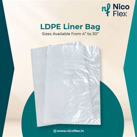 Ldpe Liner Bags At Rs Kg Foundry Nagar Agra Id