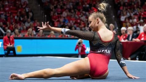 University Of Utah Gymnastics Ania Maible