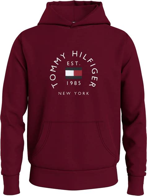 Tommy Hilfiger Flex Fleece Hoody Mw0mw27842 Ab 68 00