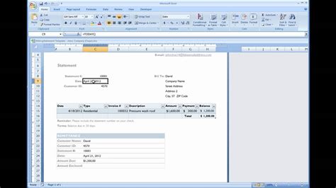 Create Billing Software In Excel ~ Sample Excel Templates