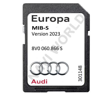 Audi V S Sat Nav Sd Card Mib S Navi World