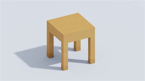 Voxel Wooden Stool T By Vox Fox