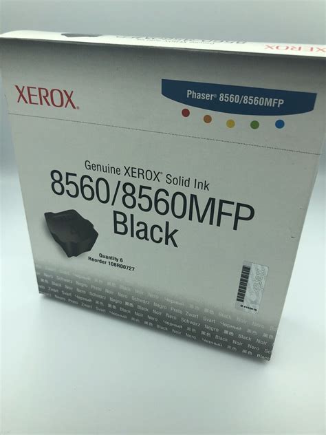 Genuine Xerox R Black Solid Ink For Phaser Mfp