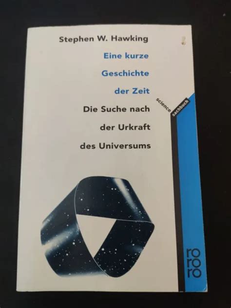 Stephen Hawking Eine Kurze Geschichte Der Zeit Taschenbuch Eur