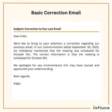 8 Tips And Templates For A Correction Email To Set Things Right