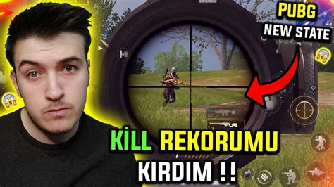 Pubg New State Kİll Rekorumu Kirdim Pubg New State Gameplay Youtube