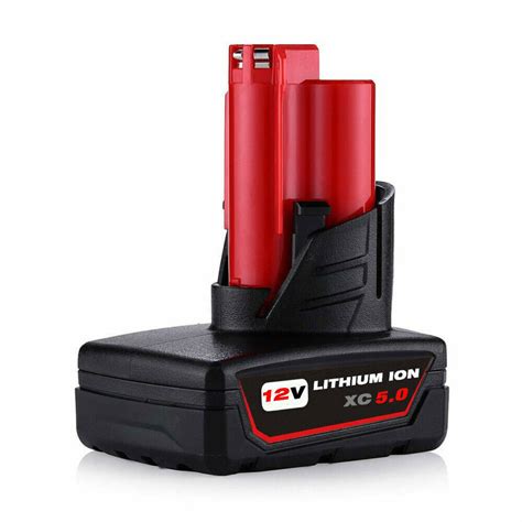 Milwaukee M12 Redlithium Ion 12v Battery M12b6 For Sale Online Ebay