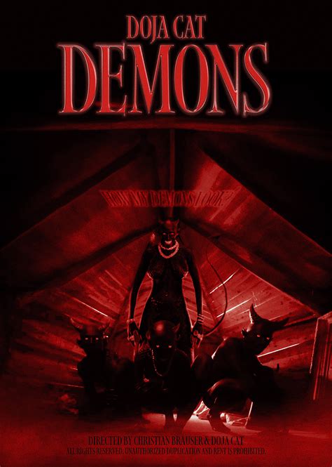 Doja Cat — DEMONS Poster Design on Behance