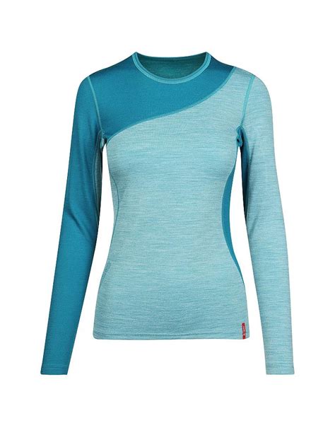 Zusammenz Hlen Wettbewerb Pflege Langarmshirt Merino Damen Tugend