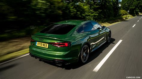 Audi RS 5 Sportback (UK-Spec) | 2019MY | Rear Three-Quarter