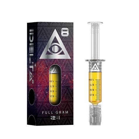 Idelta8 Silver Delta 8 Thc Cbd Syringe The Calm Leaf