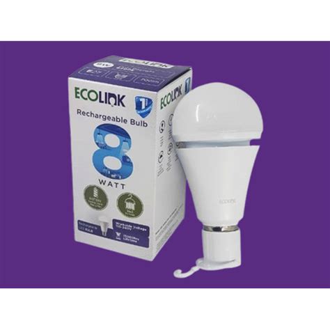 Jual Lampu Ecolink Rechargeable Led Bulb Emergency Darurat W Watt