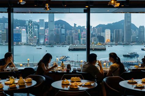 Restaurants with a View of Hong Kong City Waterfront