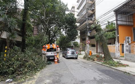 Passagem De Frente Fria Traz Chuva E Ventania Para O Rio Rio De