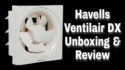 Havells Ventilair Dx Exhaust Fan For Kitchen Bathroom Ll Havells