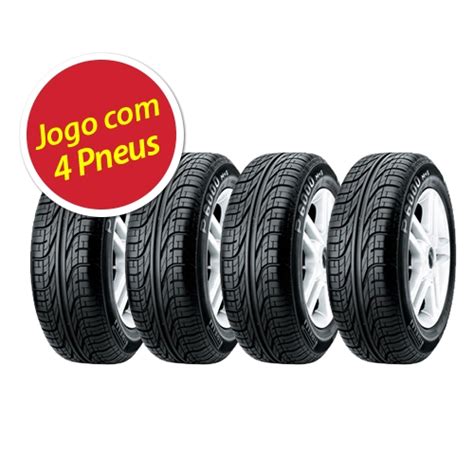 Kit Pneu Pirelli 185 60R14 P6000 82H 4 Unidades No Shoptime