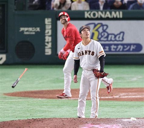 【巨人】赤星優志、7回痛恨の満塁被弾 自己最多127球の熱投も初勝利お預け ライブドアニュース