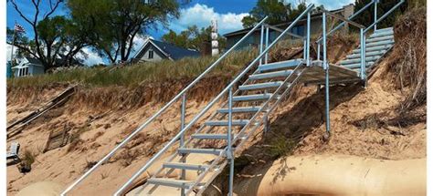 ezbeachsteps beach stairs aluminum beach steps