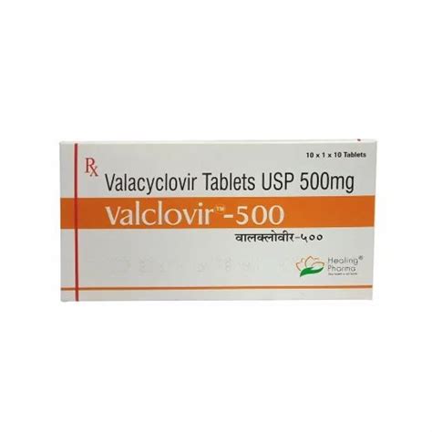 Valclovir Valacyclovir Tablets Usp Mg At Rs Stripe