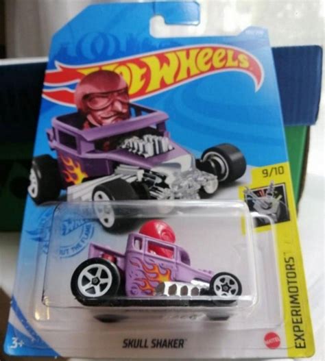 New Skull Shaker Experimotors Flames Treasure Hunt TH RTH Hot Wheels HotWheels Car Hobbies