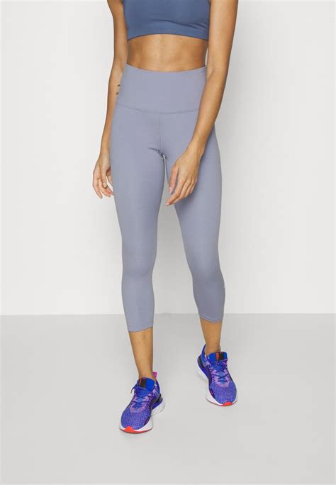 Nike Performance W Nk One Df Hr Crop Tgt Tights Indigo Haze White