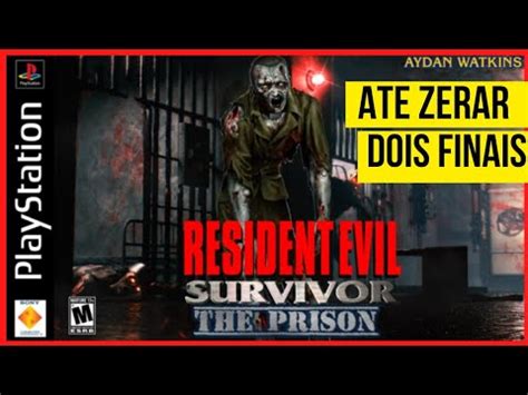 Resident Evil Survivor Redux The Prison Playstation Youtube