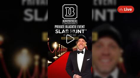 Whatnot Slab Hunt™ Black Tie Private Event W Hobby Ray Livestream