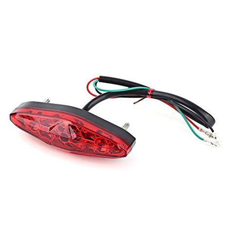 Qiilu Feu Arri Re Led V Led Pour Moto Feu De Freinage Feu