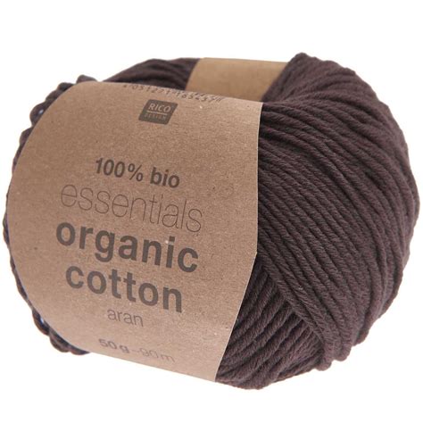 Organic Cotton Aran 26 Chocolate Wolwinkel Filomena