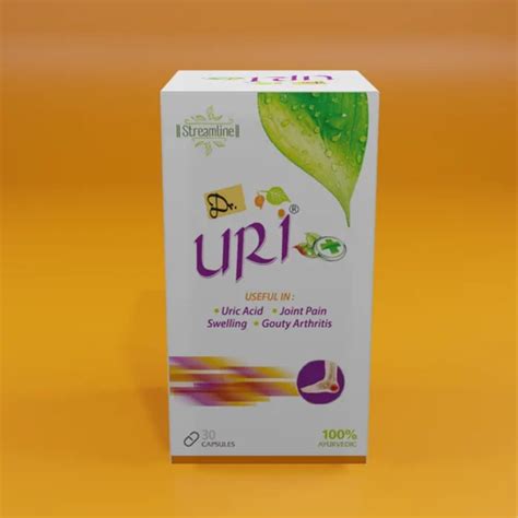 Uric Acid Controlling Herb Capsules Packaging Type Plastic Bottle