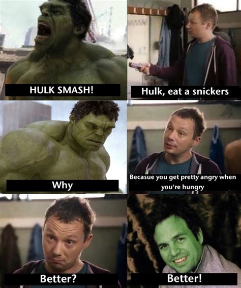 Hulk eats Snickers | Snickers "Hungry?" Commercials | Know Your Meme