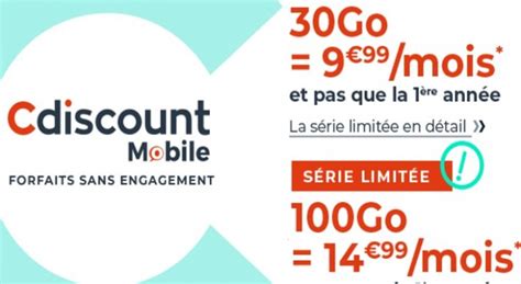 Forfait Mobile Ce Quil Faut Savoir Sur Les Offres Cdiscount 30 Et