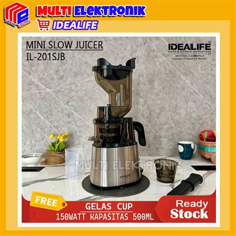 Jual Idealife Professional Electric Slow Juicer Il Sjb Shopee