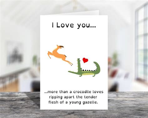 Printable Funny Anniversary Card Downloadable Valentines - Etsy