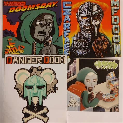 Mf Doom Album Covers - Etsy