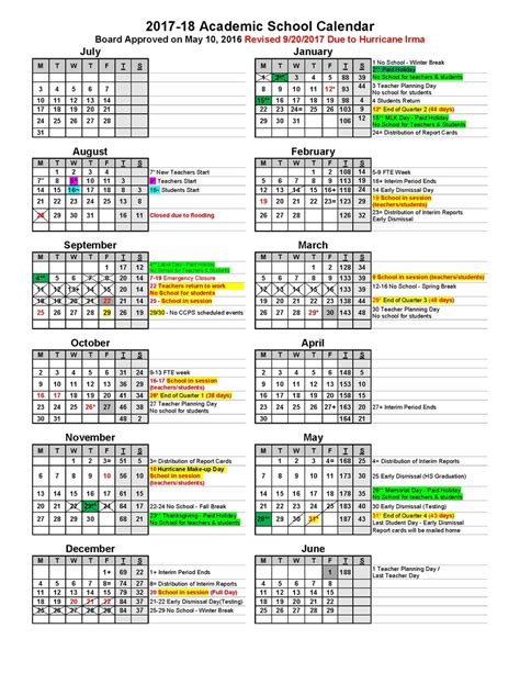 Collier County School Calendar | Qualads