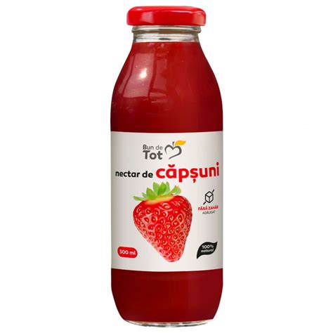 Nectar De Capsuni Fara Zahar Bun De Tot Ml Dacia Plan Bebe Tei