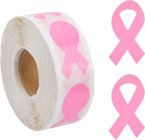 Amazon Wandic Pink Ribbon Sticker Pieces Pink Ribbon