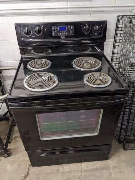 Whirlpool 4 Burner Elec Stove Oven Isabell Auction