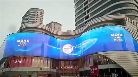 P7 8 Outdoor Transparent LED Videowall LED Media Facade LED Display