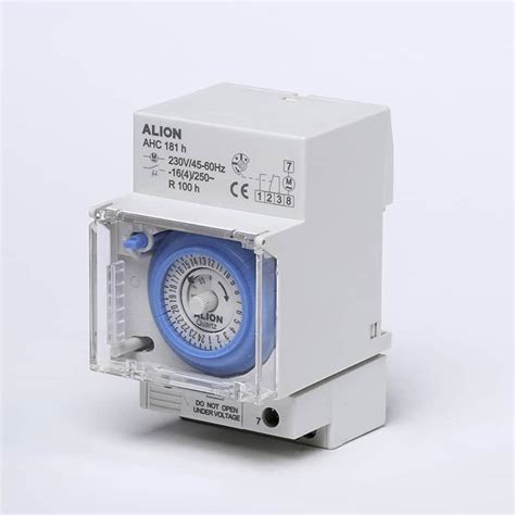 AHC181h 24 hour mechanical timer switch with exchangeable battery