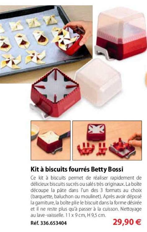 Promo Kit Biscuits Fourr S Betty Bossi Chez Mathon Icatalogue Fr